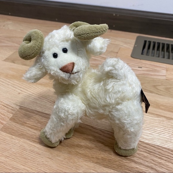 TY Ramsey the Goat Attic Treasure Ram Jointed Toy - Picture 2 of 5